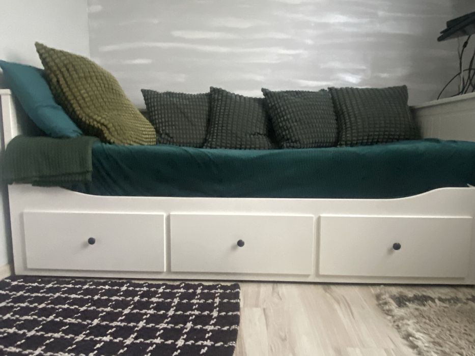 Łóżko rozkładane hemnes ikea