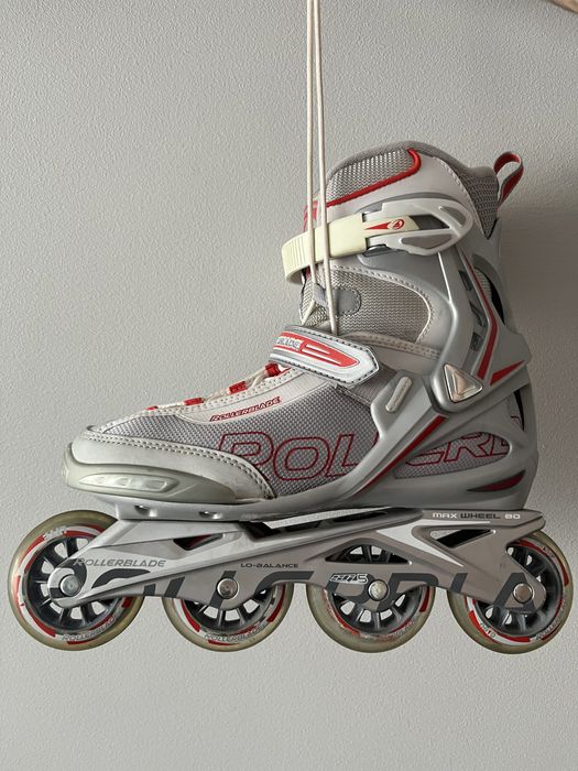 Komplet rolki damskie Rollerblade + zestaw ochraniaczy