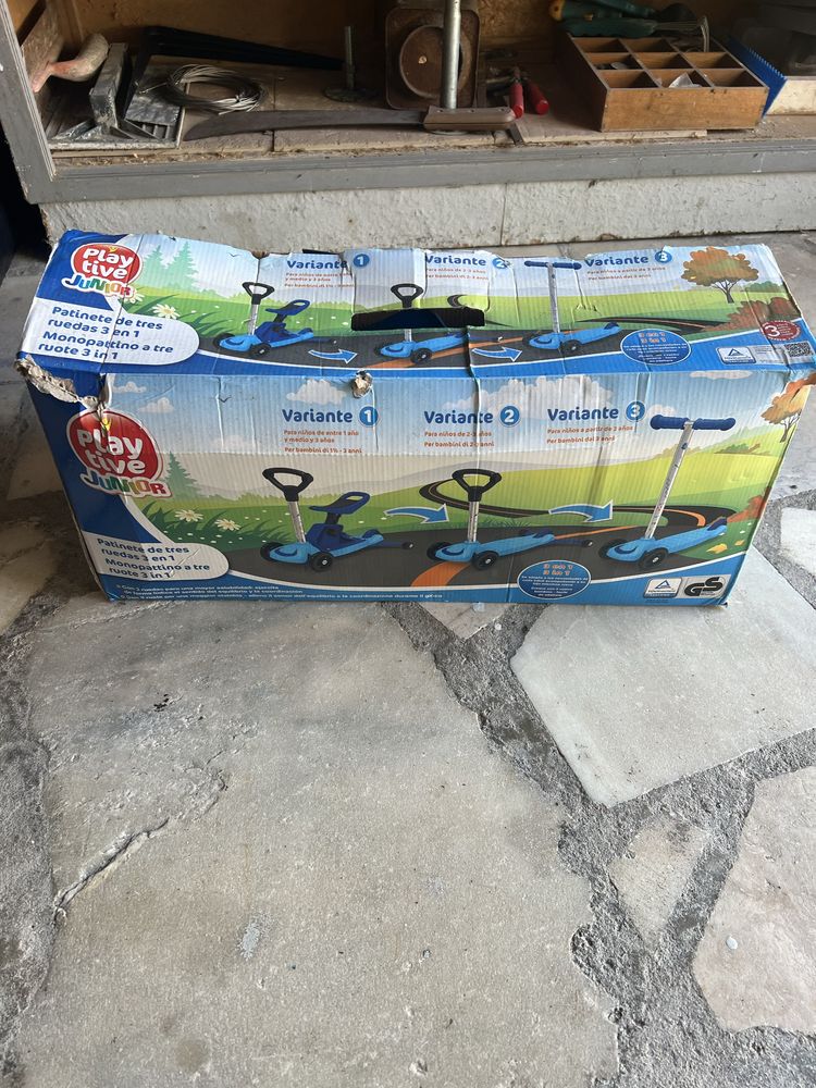 Trotinete Lidl 3 em 1
