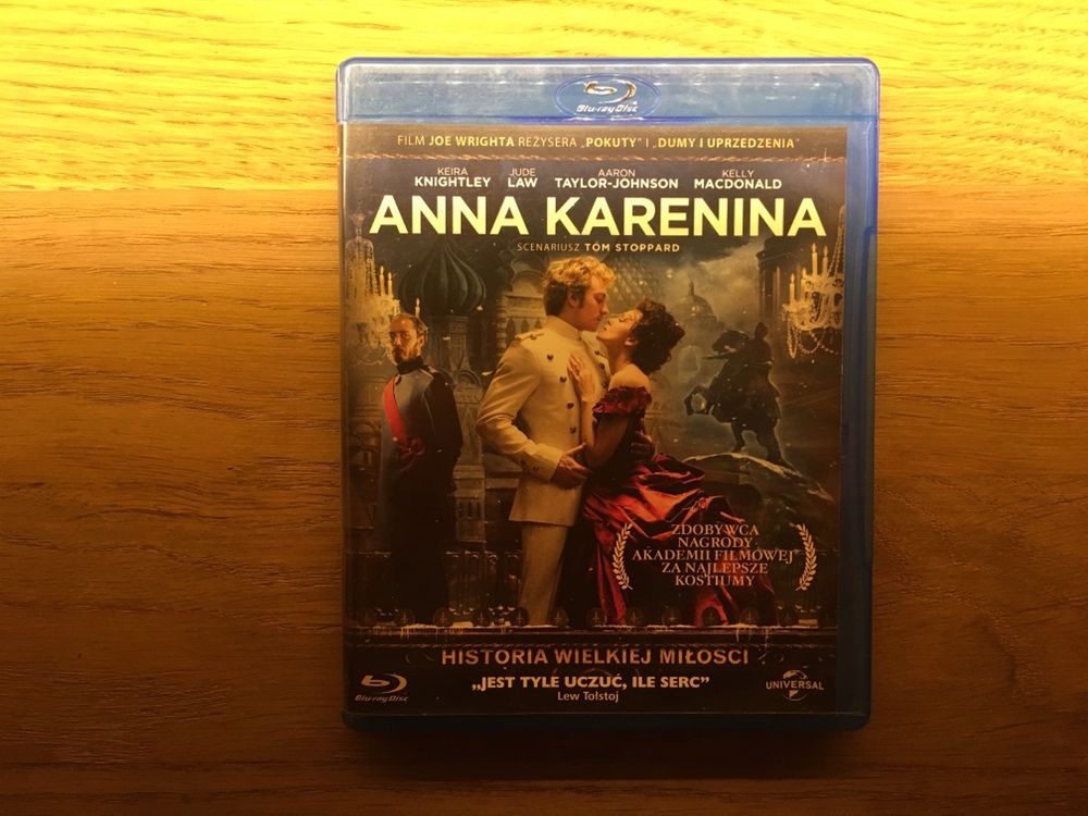 Anna Karenina Blu-ray