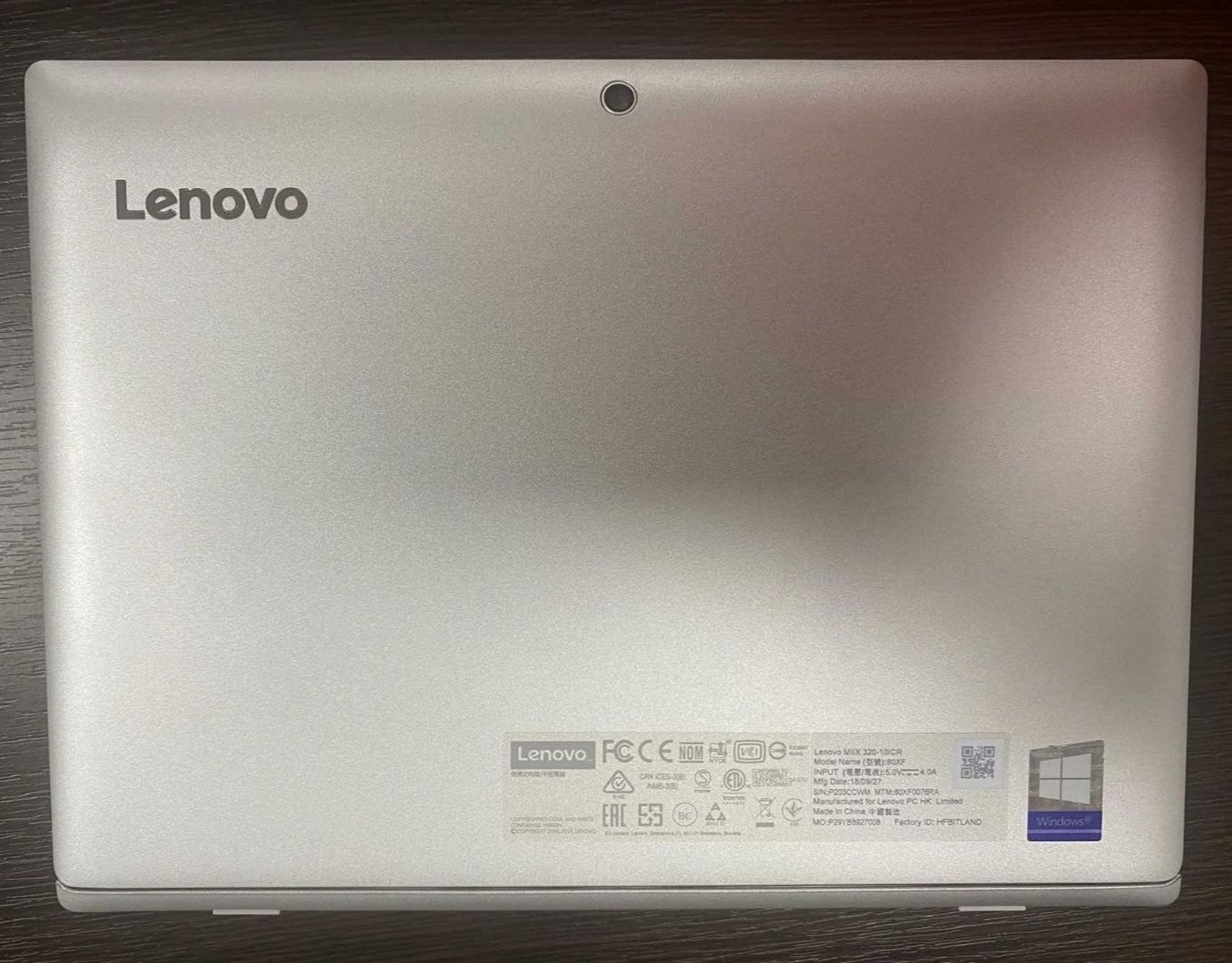 Ноутбук-планшет трансформер Lenovo MiiX 320-10ICR WiFi 4Gb/64Gb W10H