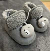 Пинетки, первая обувь для малышей, тканевые ботиночки