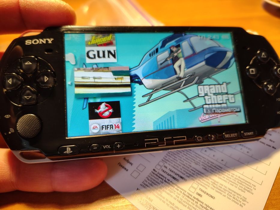 Sorry PSP 3000 128Gb 160 ігор, пішка, ПСП, PlayStation, PSP, Portable