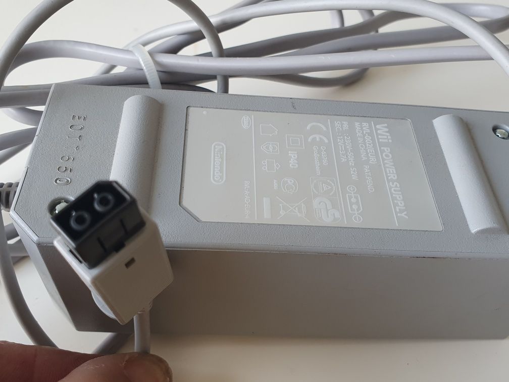 Konsola Nintendo Wii rvl-002 EUR zasilanie
