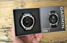 Топовий Garmin Fenix 7 Silver 47mm, карти, Українська мова, NFC
