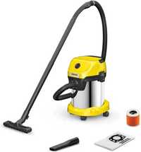 Професійний пилосос Karcher wd 3 S Premium inox Пилосос Керхер вд 3 S