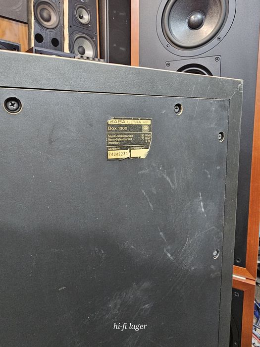 Saba professional 1300 немецкая акустика НЧ30см Закрытый ящик ШПОН Дуб