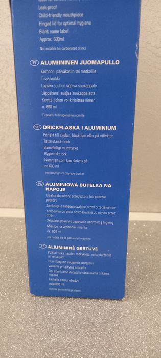 Aluminiowa butelka na napoje !