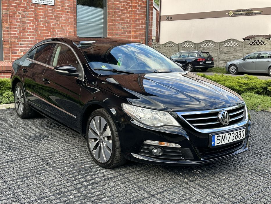Volkswagen Passat CC 2.0TDi 140km, Czarny, Android, Alufelgi 18"