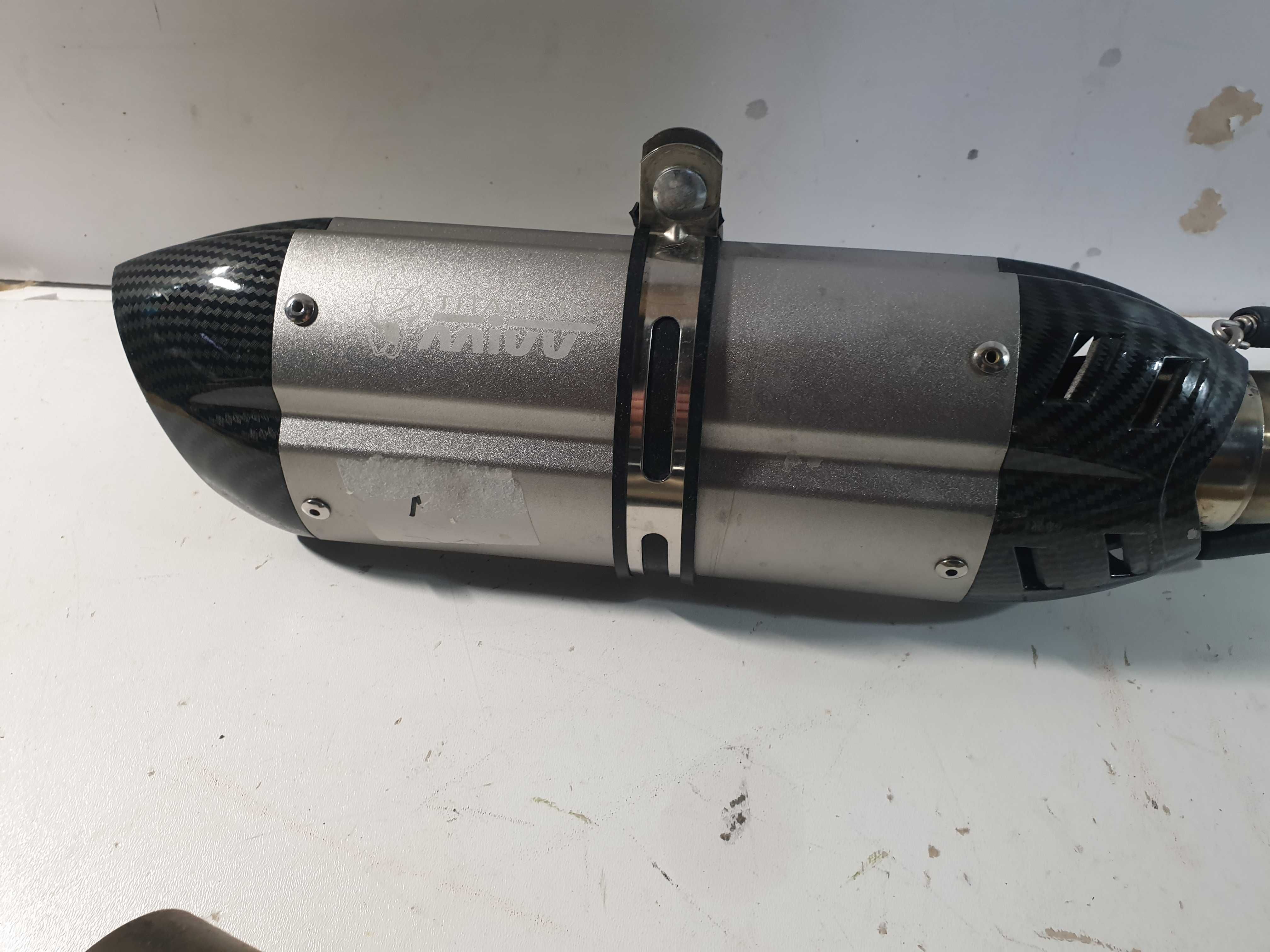 Yamaha MT 07 układ wydechowy MIVV wydech tłumik kolektory osłona