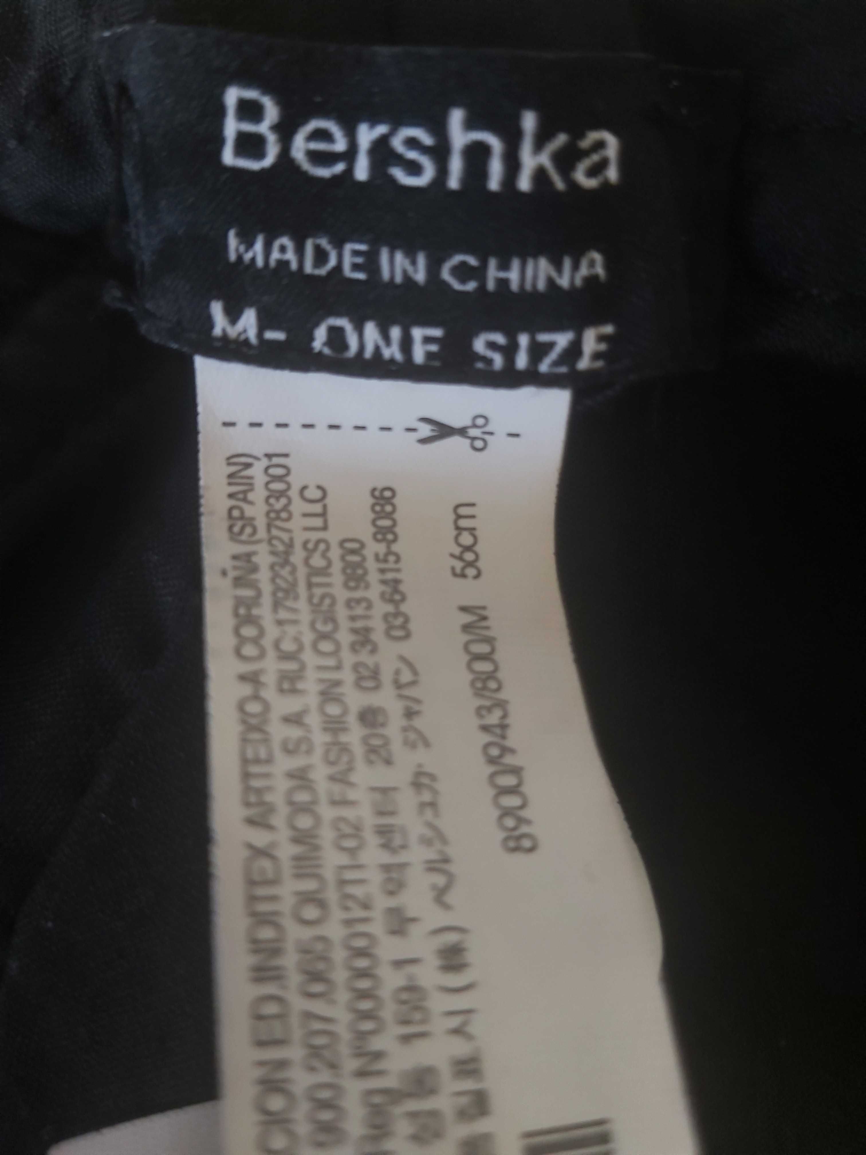 Panama kapelusz czapka czarna Bershka