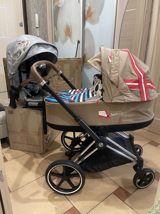 Сайбекс Коляска Cybex Priam Кароліна Куркова Karolina Kurkova