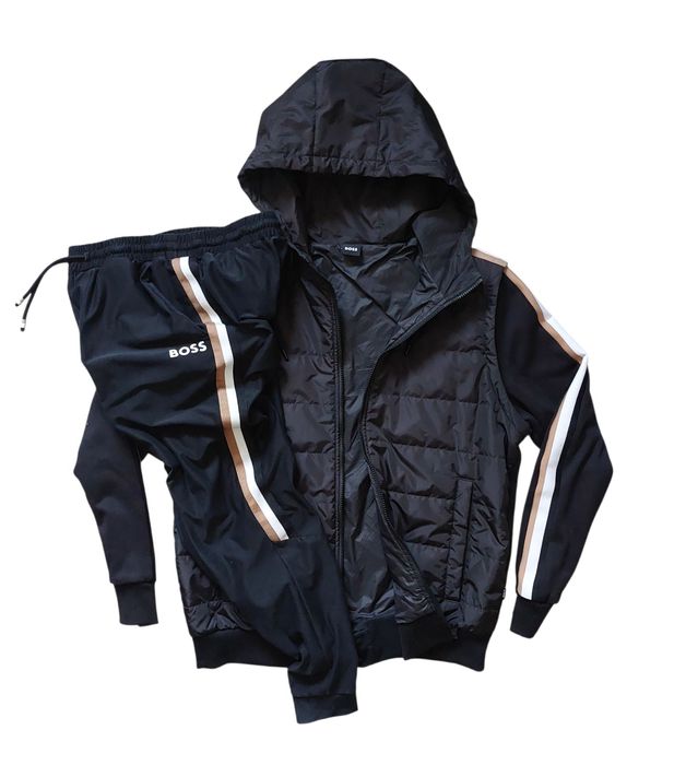 Hugo Boss nowy komplet kurtka/kamizelka i spodnie r. M/L