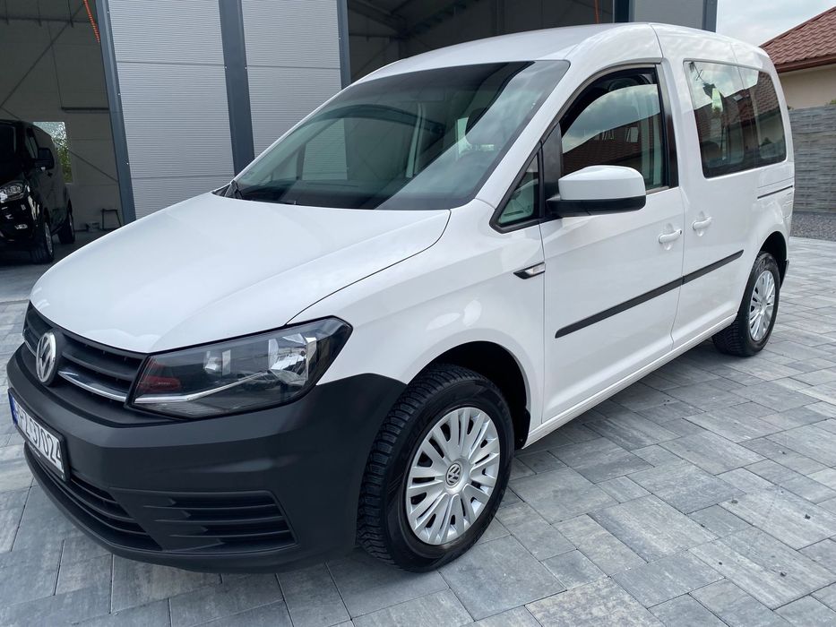 Volkswagen Caddy 2.0 TDI, zakupiony w salonie w Rzeszowie, bezwypadkowy, serwisowany