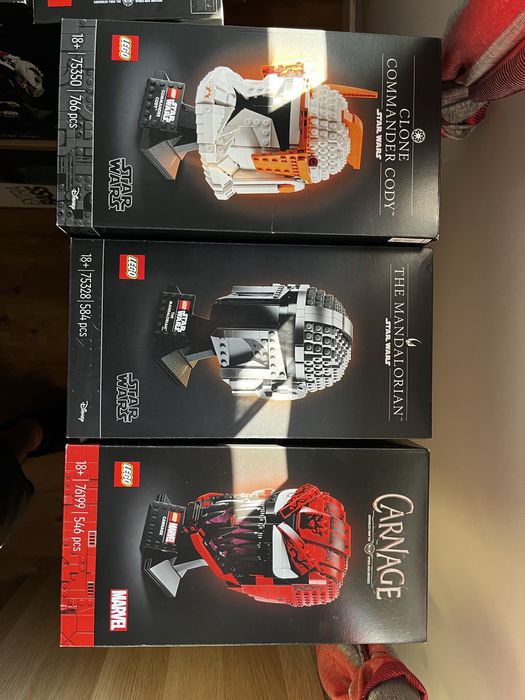 Lego Capacetes Edição Limitada