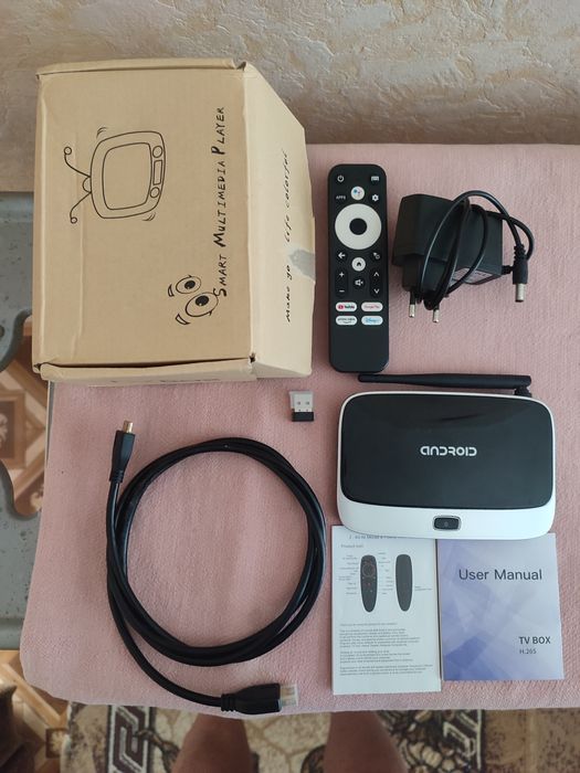 Андроид приставка для ТВ Android TV Box CS918 Q7 Smart TV 2/8Gb