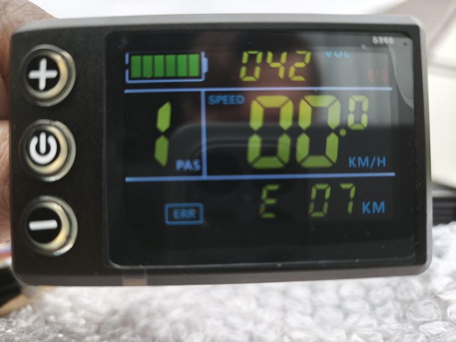 Sterownik+kolorowy wyświetlacz 24V36V48V60V 40A 250W-2000W-2500W Nowy