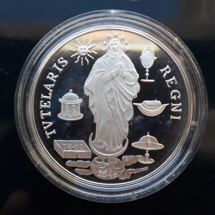 Medalha Nossa Senhora da Conceição - Prata Proof (Nova)