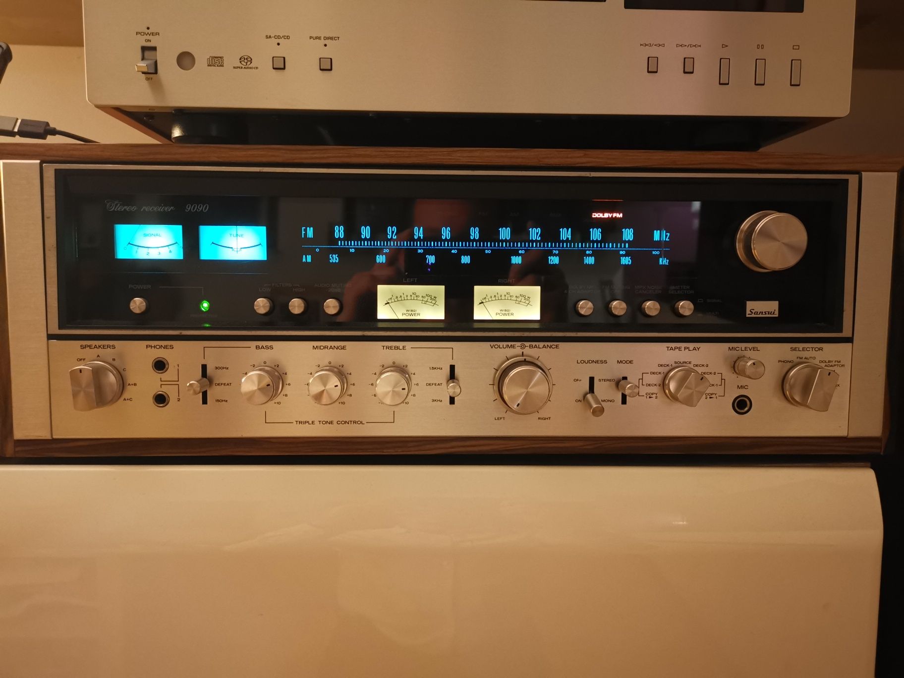 Amplituner Sansui 9090