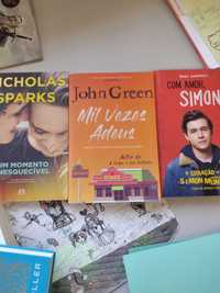 Livros Bestsellers, YA, Romance -Nicholas Sparks, John Green,..