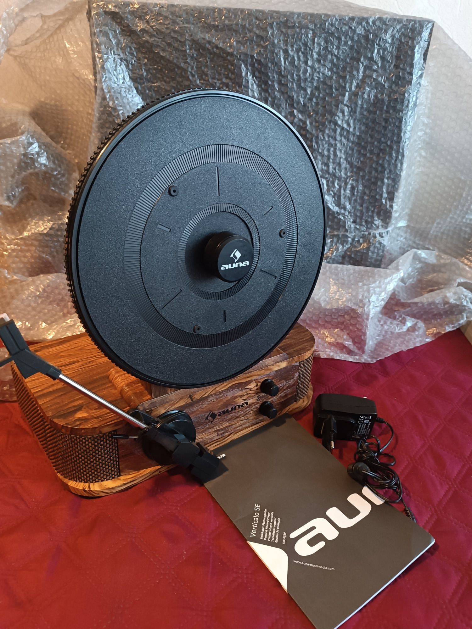 Програвач вінілу Auna Verticalo SE, USB, BT