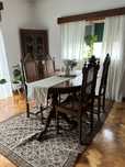 Conjunto Mesa de Jantar e 4 cadeiras