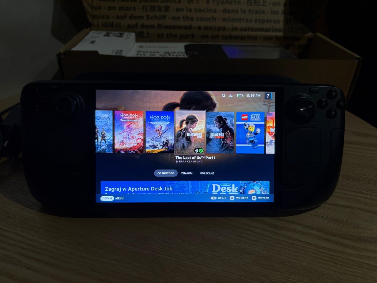 Steam Deck OLED 2TB SSD, HDR gwarancja, faktura zakupu