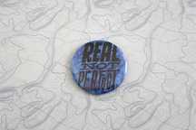 Przypinka pin -Blue_Series- "Real Not Perfect"