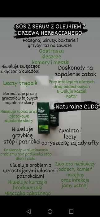 SOS Serum, Olejek z Drzewa Herbacianego Farmasi Dr.C.Tuna