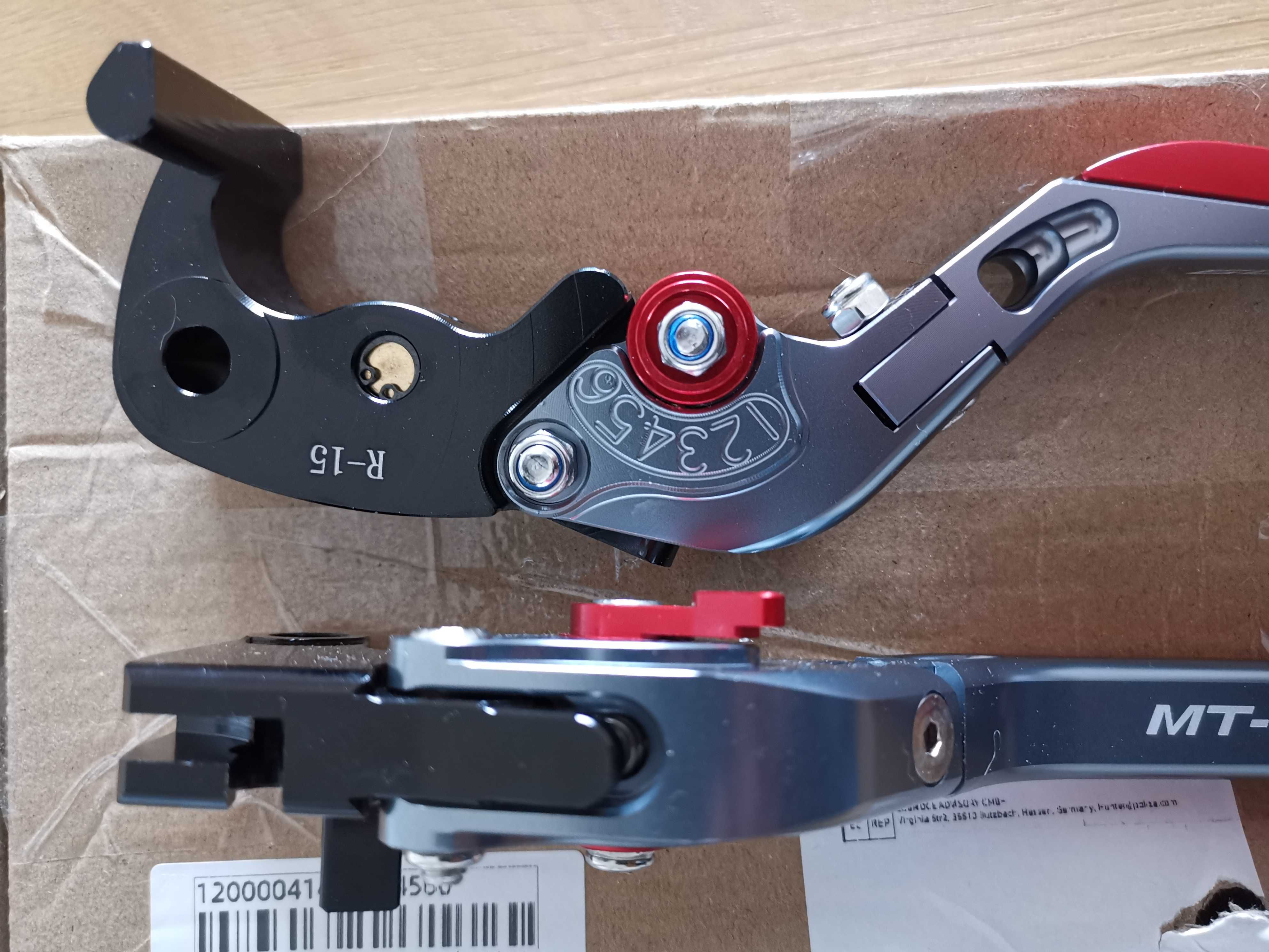 Manetes travao e embraiagem para Yamaha MT-09