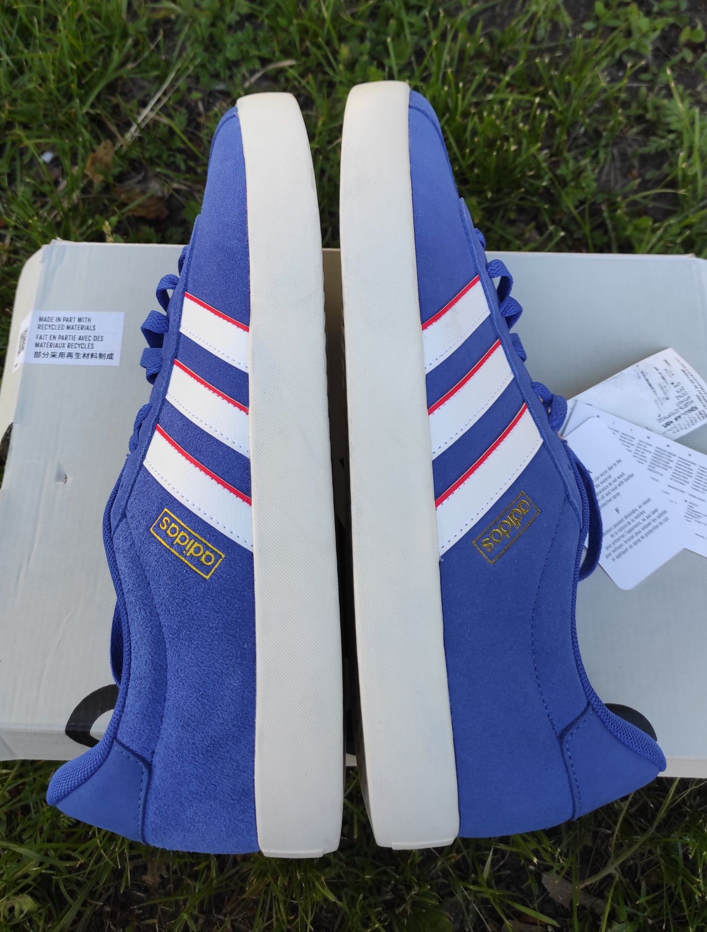 44,5 Adidas оригінальні чоловічі замшеві кросовки