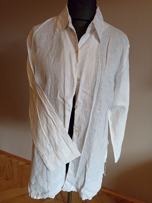 Lniana bluzka/narzutka