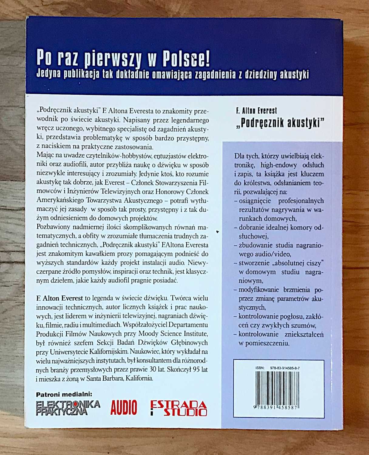 Dźwięki Podręcznik akustyki F. Alton Everest *