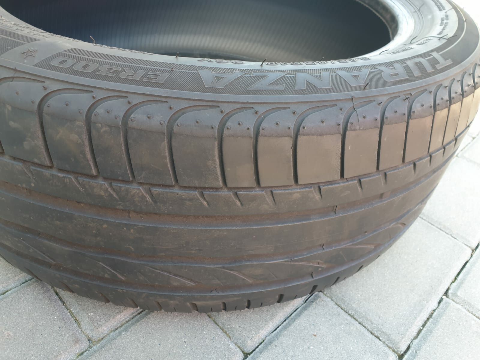 Opona Letnia 245/45/18 96Y Bridgestone Turanza ER300 4.8mm DOT4516