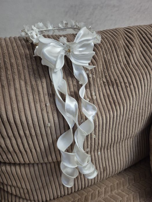 Wianek i rękawiczki Komunia