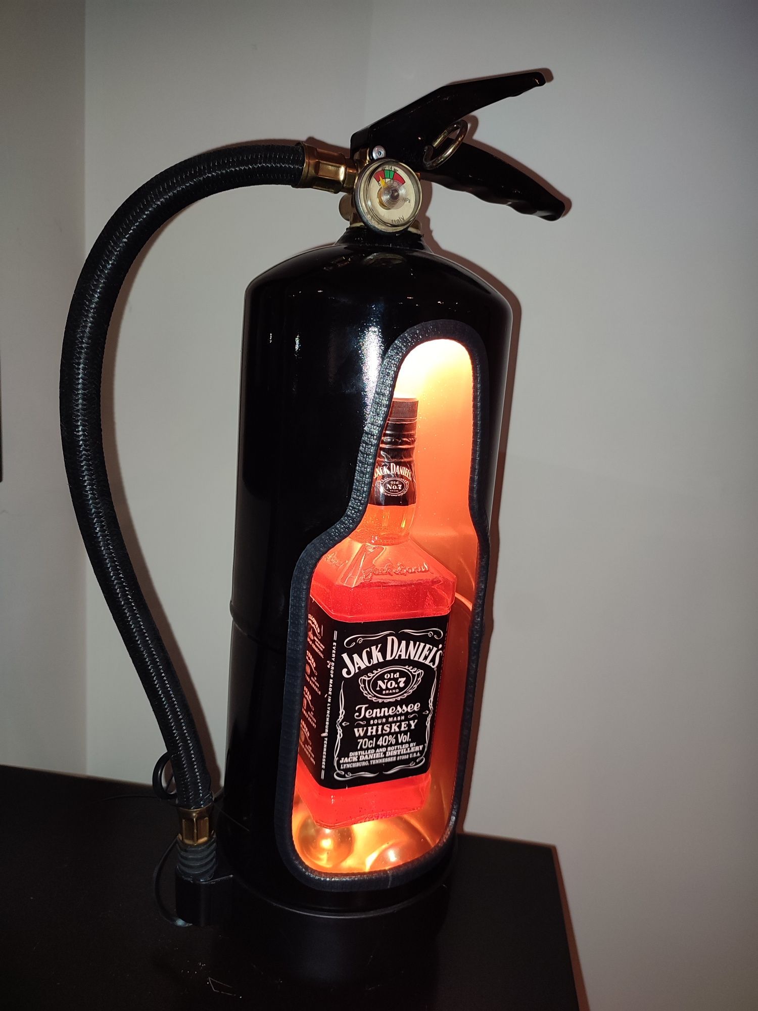 Extintor candeeiro Jack Daniels