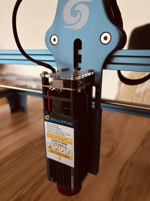 Máquina gravacao a laser Sculpfun S9