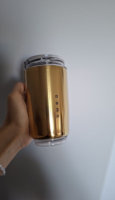 Smeg kubek termiczny złoty termos Edycja Limitowana 240ml