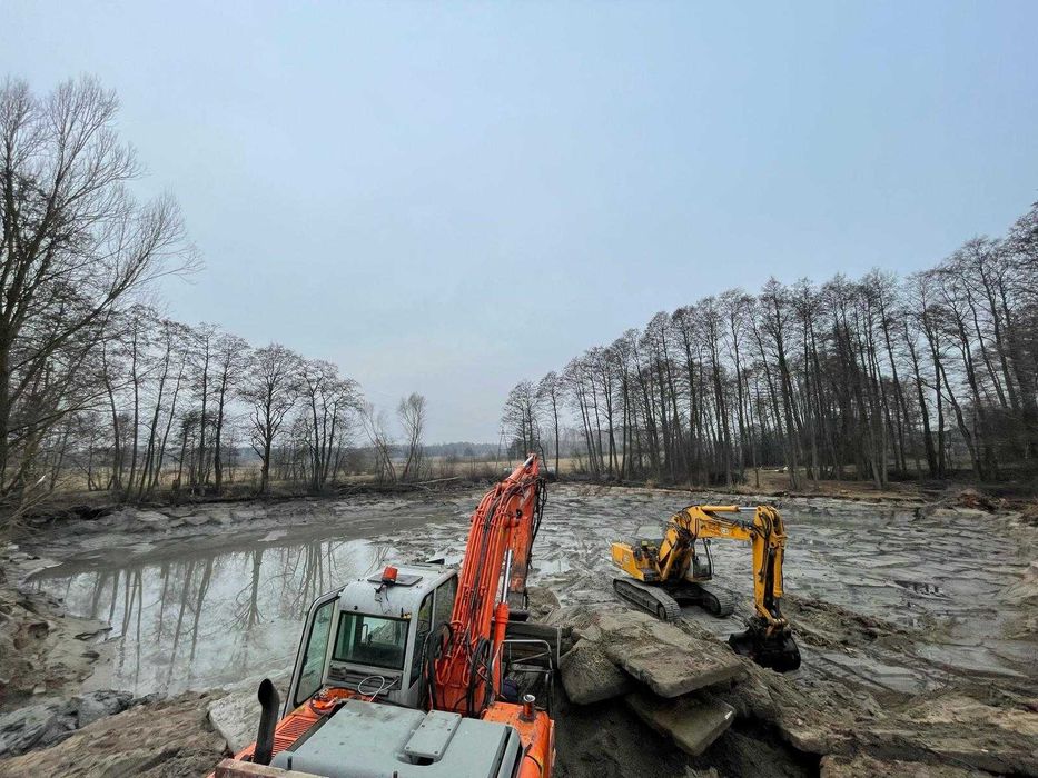 Staw, kopanie, czyszczenie