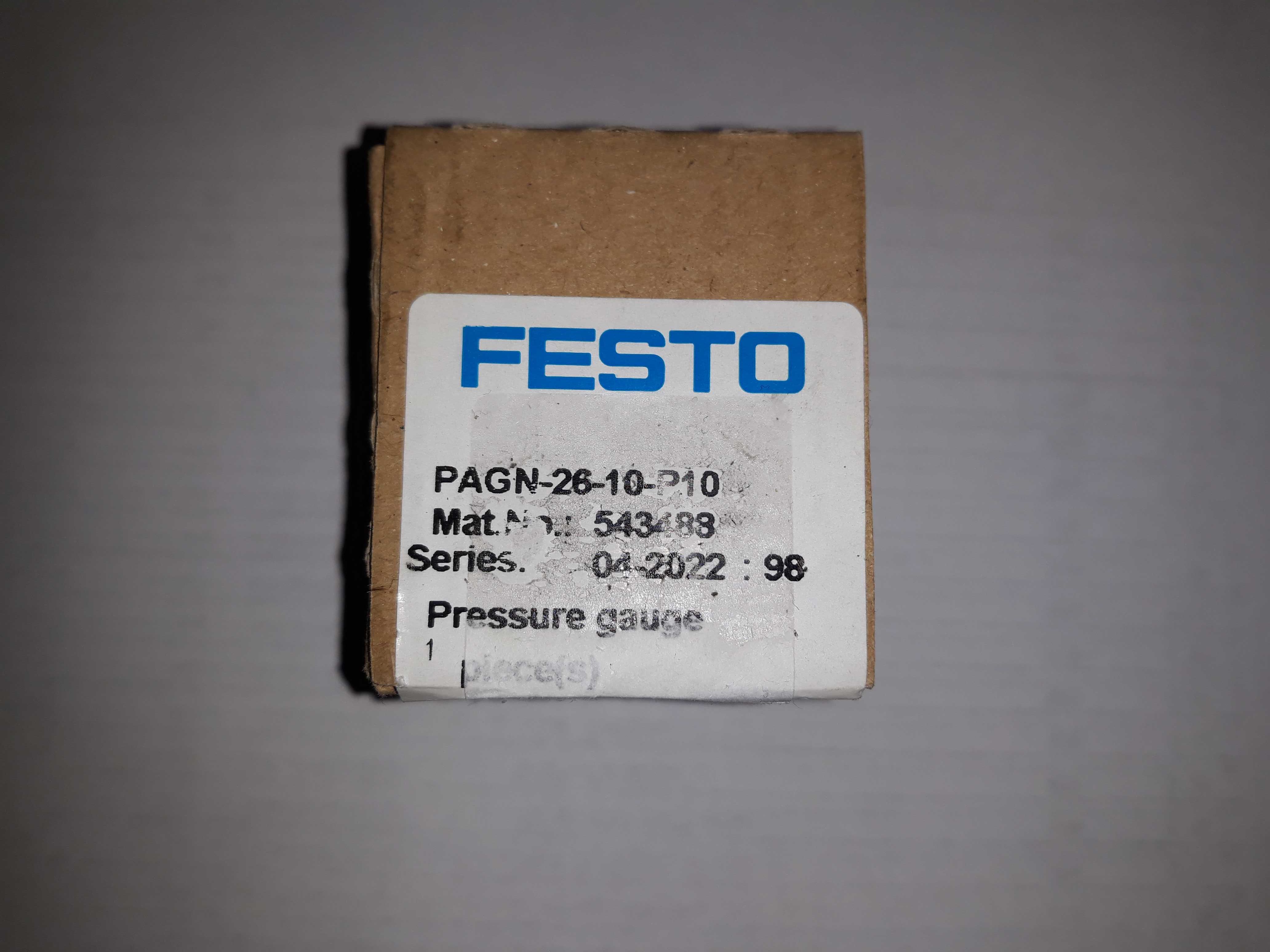 Manometr Festo PAGN-26-10-P10