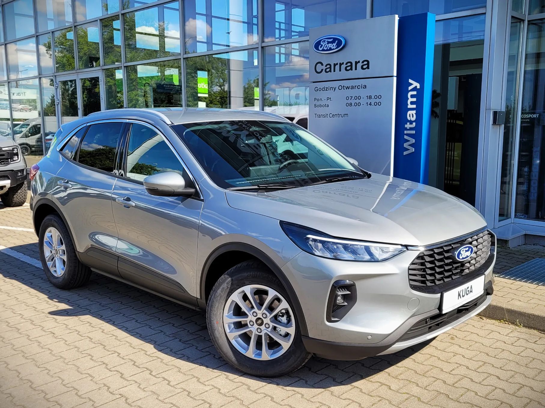 Ford Kuga KUGA Titanium, automat, napęd AWD, hybryda 183KM. Dostępny od ręki!