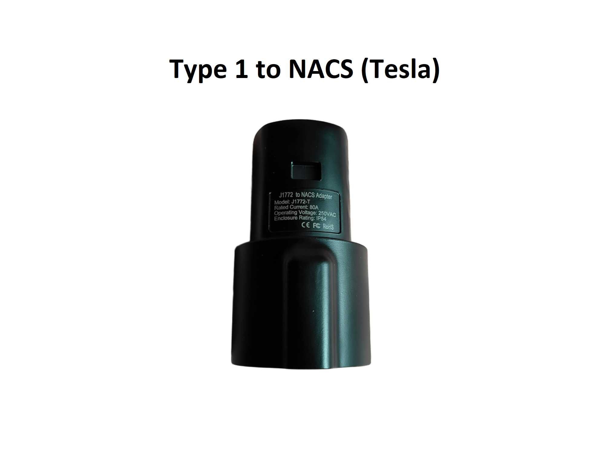Адаптер переходник type 1 type 2 gbt tesla nacs ccs2 ccs1