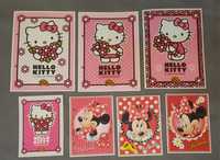 Karteczki do segregatora  nowe Hello Kitty i Myszka Miki