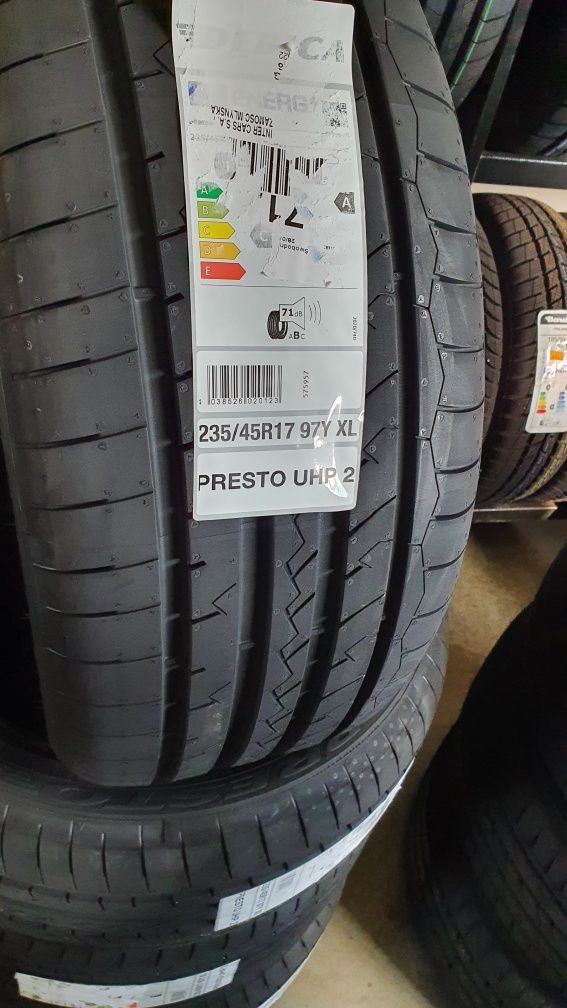 Opony letnie 235/45R17 97Y XL Dębica Presto UHP 2 RANT! MONTAŻ!