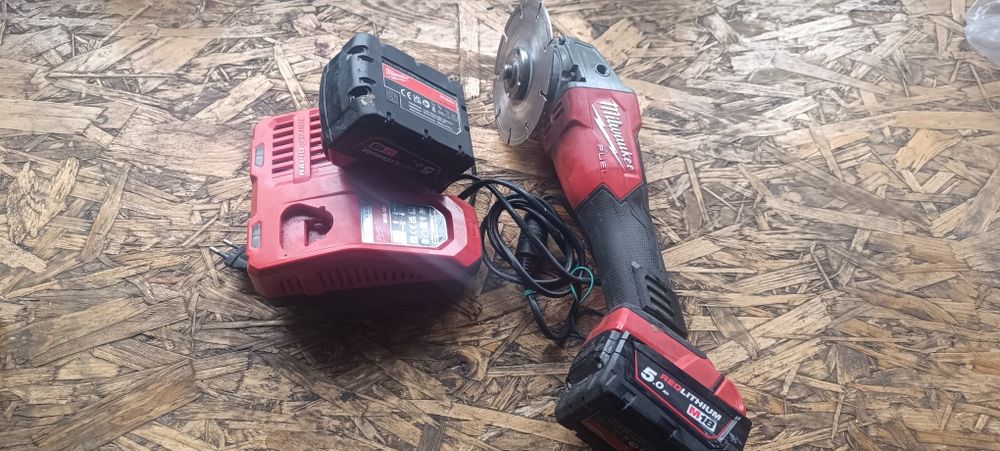 Szlifierka Milwaukee m18 fsag125x 502x