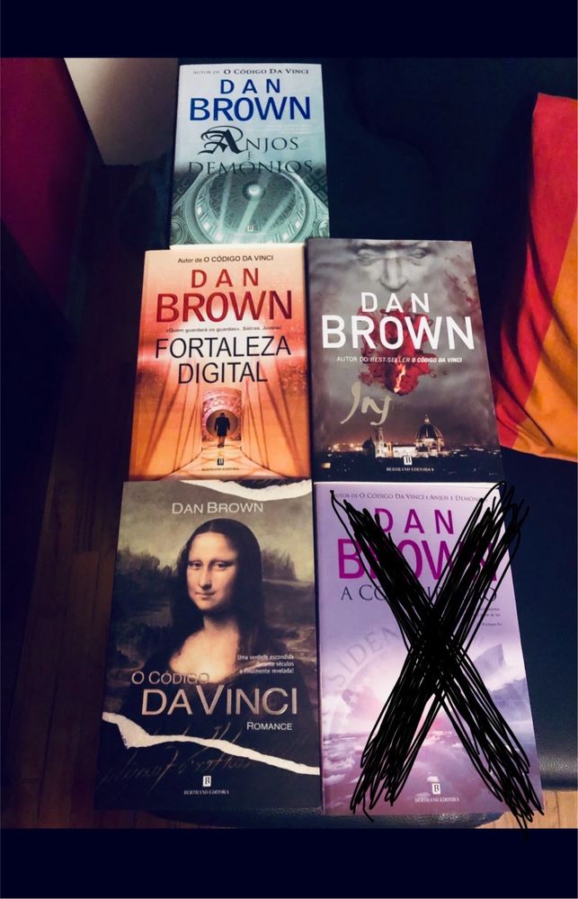 4 Livros Dan Brown