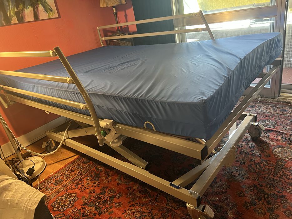 Cama articulada eletrica com 1,20m de largura