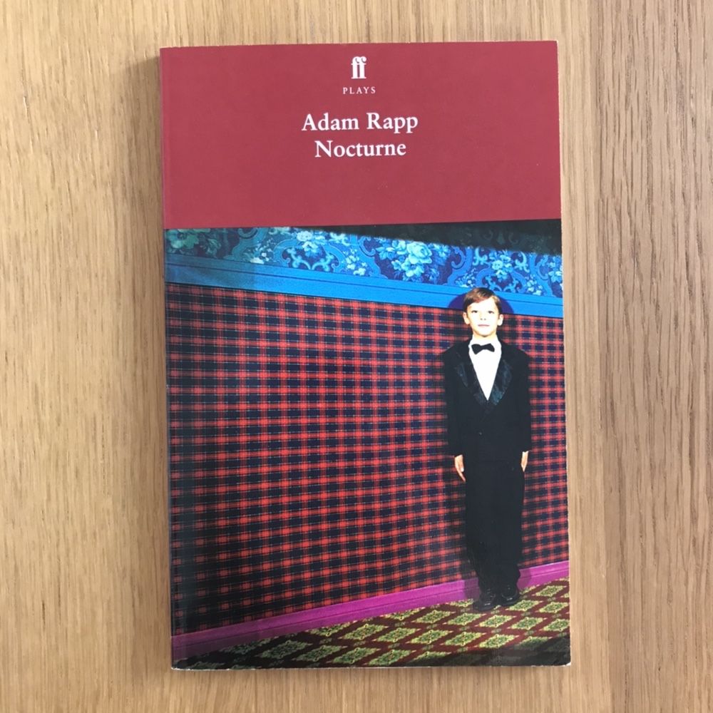 Nocturne, de Adam Rapp (teatro, monólogo, ed. inglês)