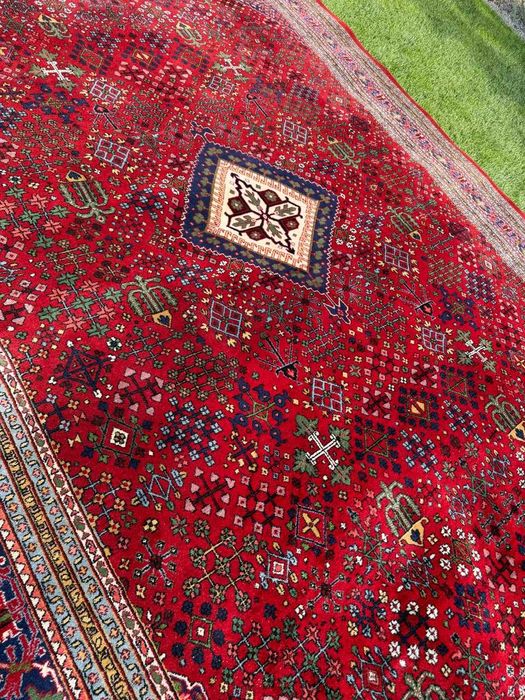 Kaszmirowy Ręcznie Tkany Dywan Perski Indo Bidjar 350x250 gal. 19 tyś