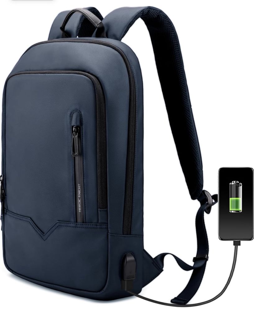 Męski plecak na laptopa z portem USB